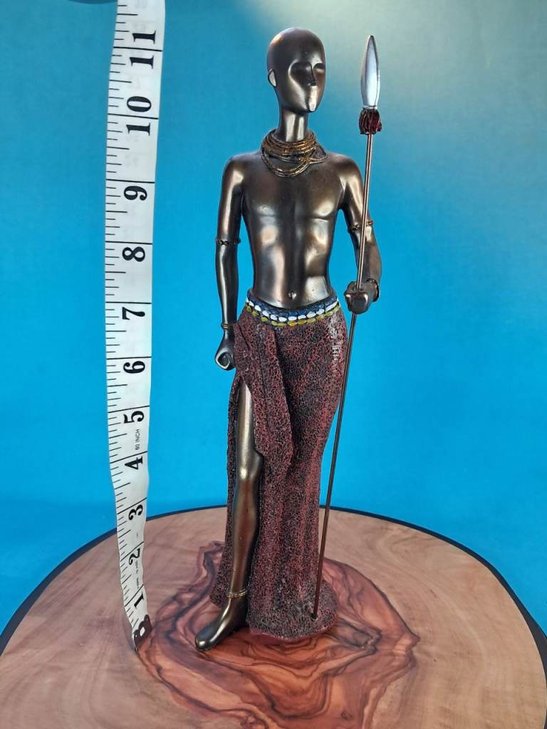Resin African Lady.Tribal Women Figurine, which is a popular collectible home decor item. 