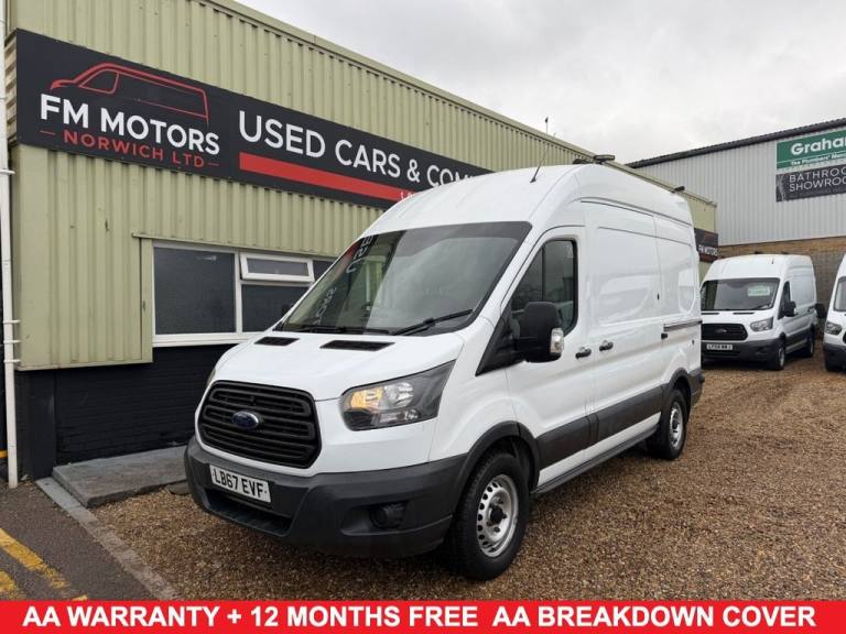 2018 67 FORD TRANSIT 2.0 350 ECOBLUE PANEL VAN 5DR DIESEL MANUAL FWD L2 H3 EURO 