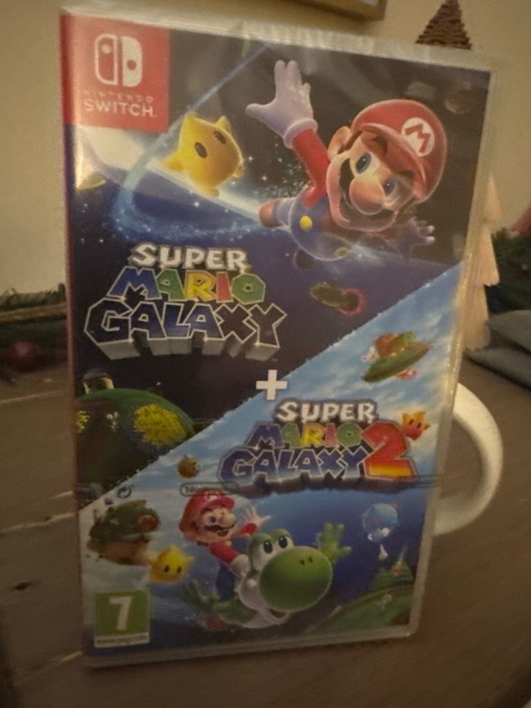 Super Mario galaxy + super Mario galaxy 2 Nintendo switch