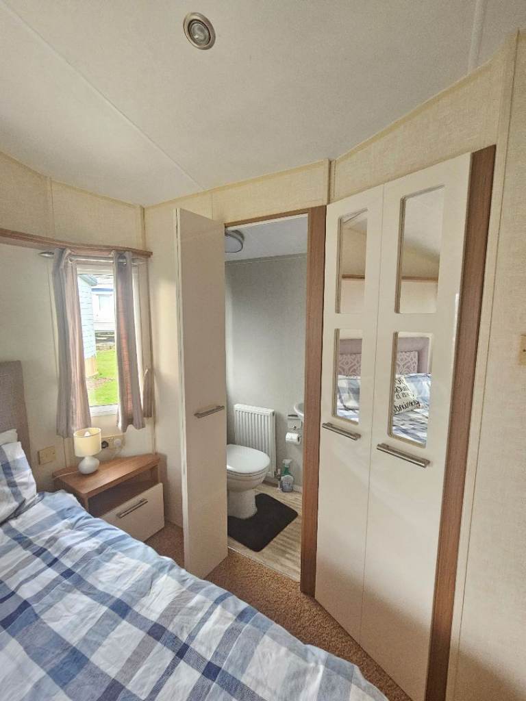 Static Caravan lilliardsedge Golf course & Caravan park