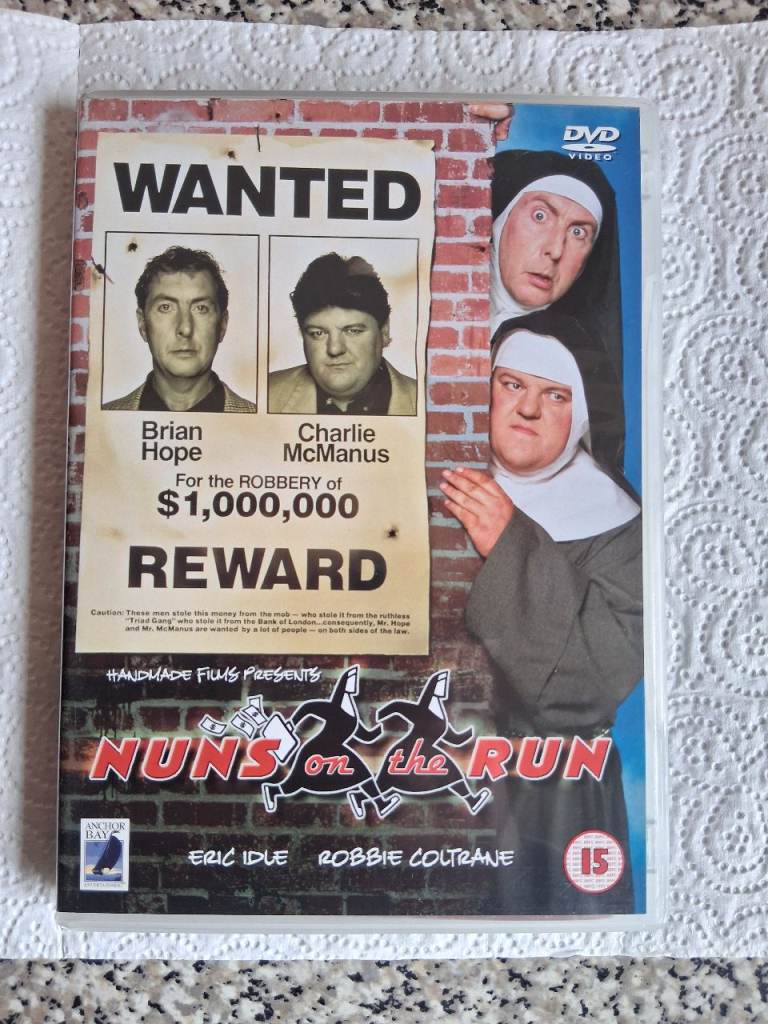 NUNS ON THE RUN ( 1990 BRITISH COMEDY )