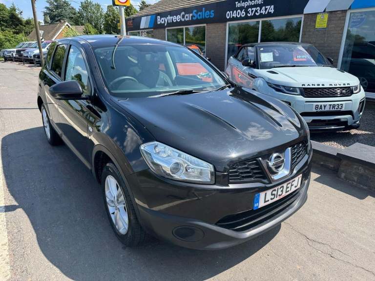 NISSAN QASHQAI+2 1.6 dCi Visia Black Manual Diesel 2013