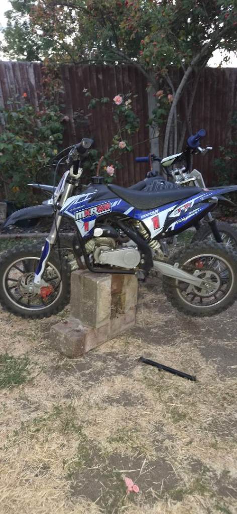 Funbikes MXR 50cc Pit Bike – Brand New Engine Fitted!