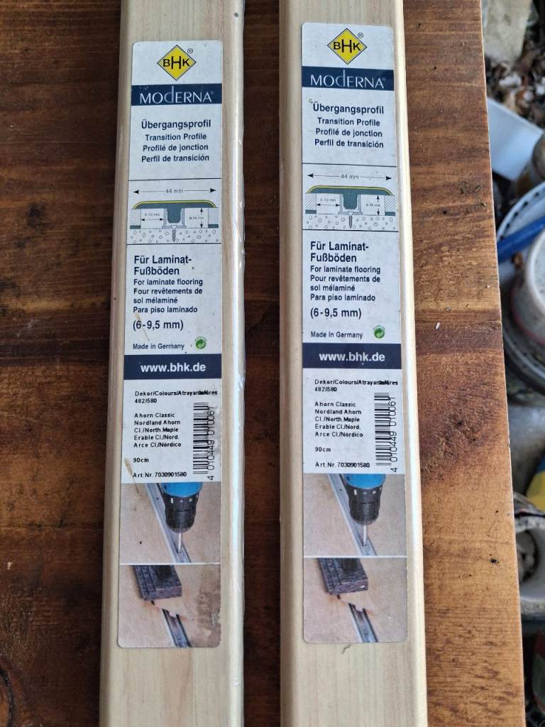 2 Laminate door barrs