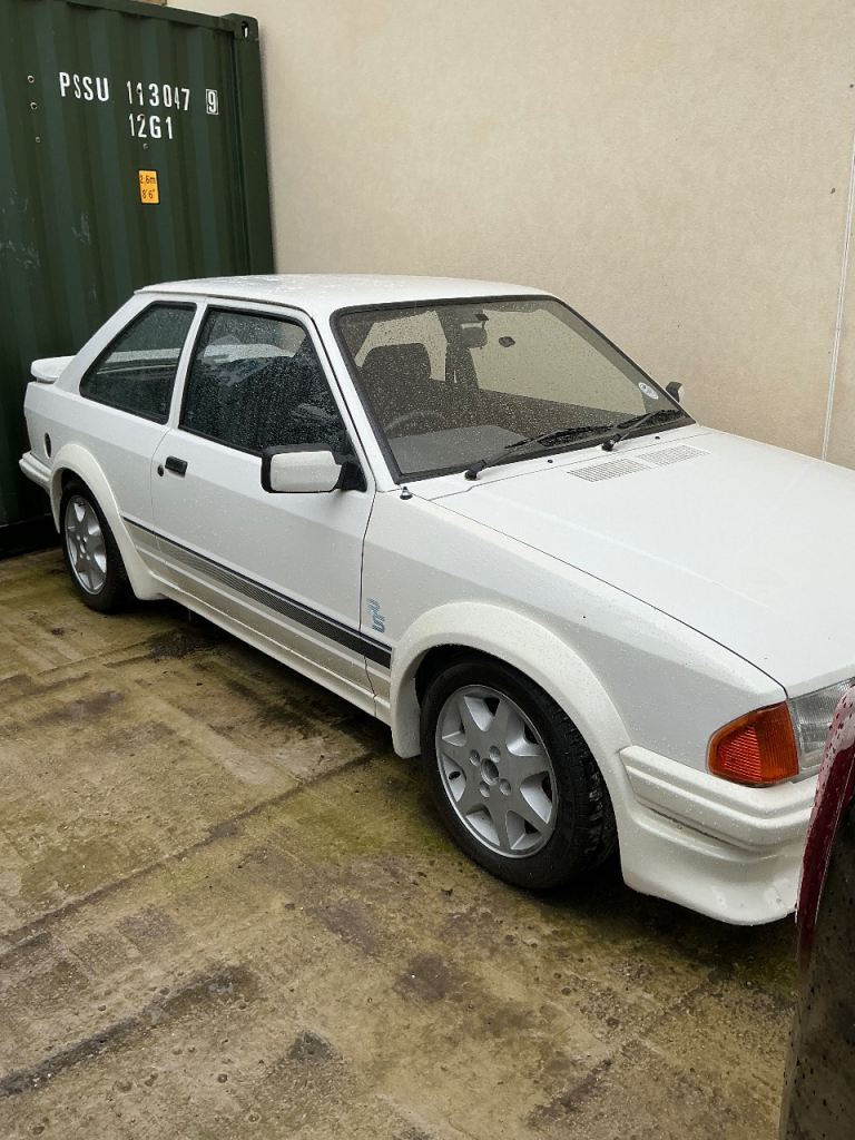 Ford escort rs turbo 3 doors series one RS turbo may px 