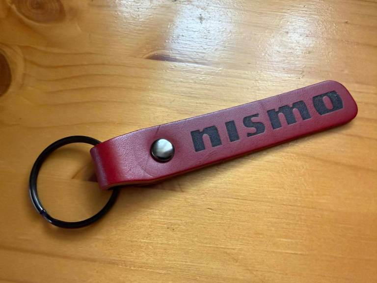 Nismo Leather Key Ring