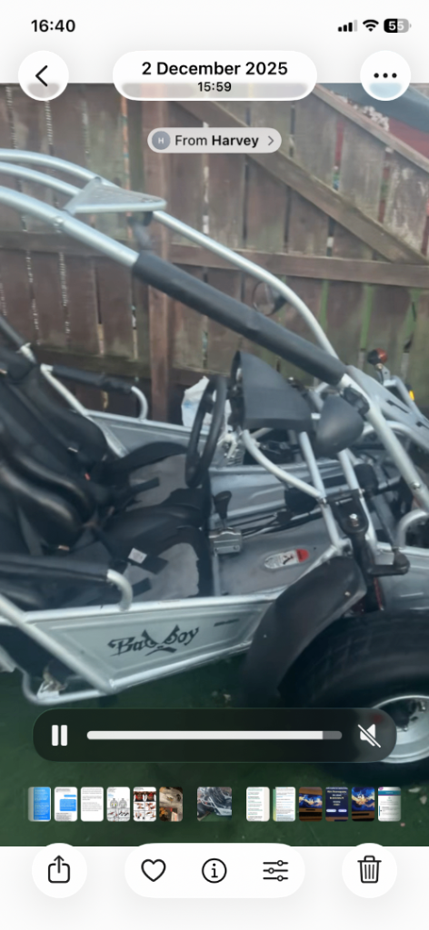 Bugrider 250 road legal quad