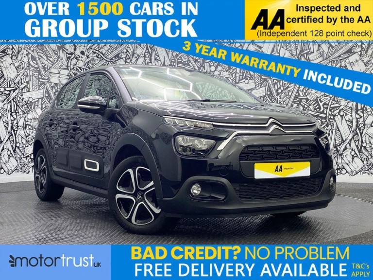 2022 Citroen C3 1.2 PureTech Sense Hatchback 5dr Petrol Manual Euro 6 (s/s) (83 ps) Hatchback Pet...