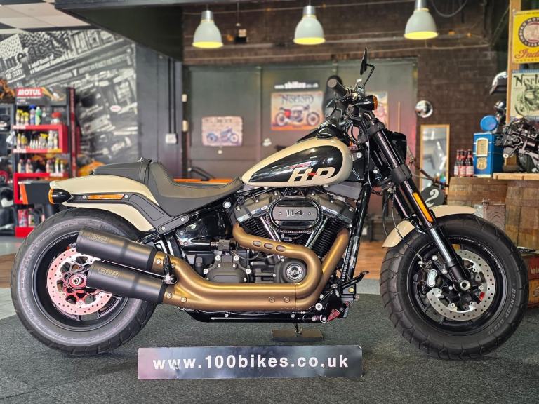2023/73 HARLEY-DAVIDSON FXFBS FAT BOB 114 1868  3,200 MILE'S 