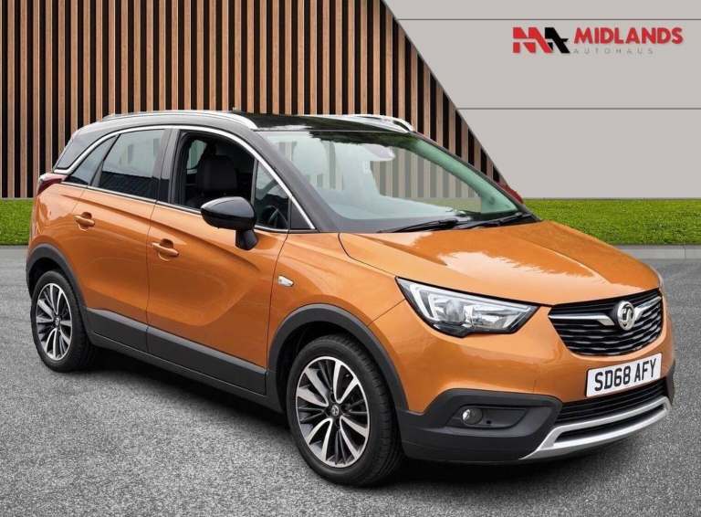 2018 Vauxhall Crossland X 1.2 Elite Euro 6 5dr SUV Petrol Manual