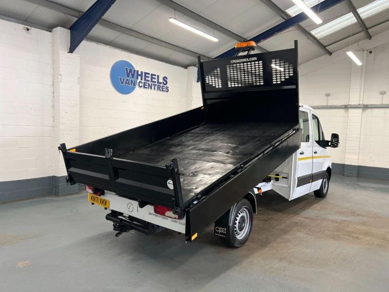 2021 Mercedes-Benz Sprinter 3.5t Progressive Crew Cab Tipper CHASSIS CAB DIESEL Manual