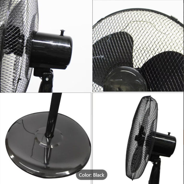Black Pedestal Fan - As Good As New BX FUCKED FAN PERFECT