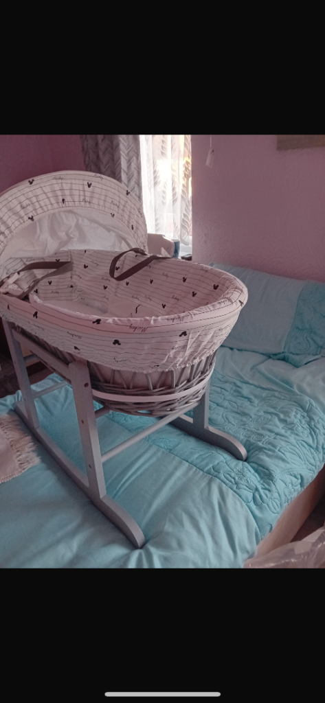 Mickey Mouse Moses basket 
