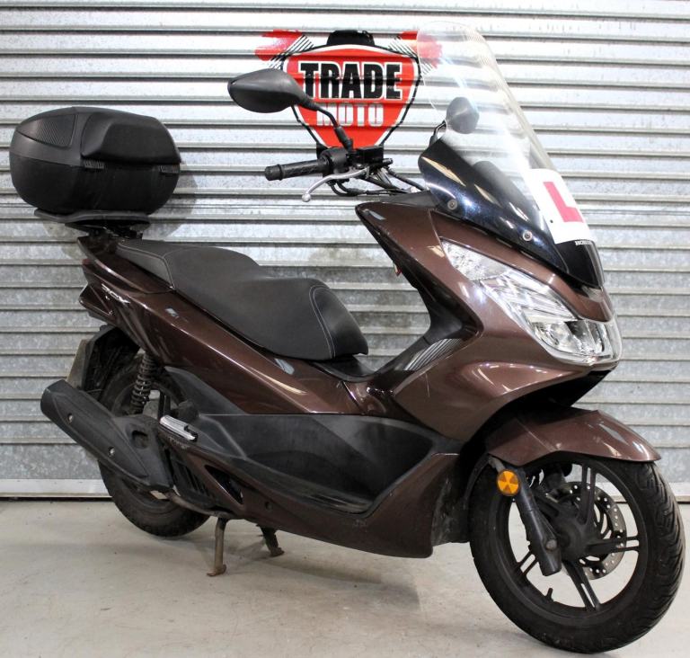 2016 16 HONDA WW PCX 125 EX2-H 10K BROWN SCOOTER TRADE SALE CAT N NEW MOT PCX125