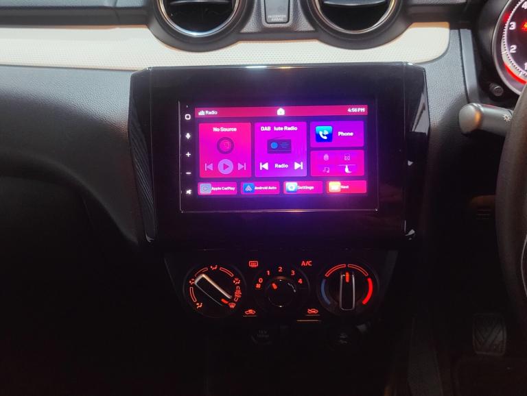 SUZUKI SWIFT; 1.2 PETROL HYBRID; 82BHP; SZ-L; 5 DOOR; MANUAL; WHITE; 57.9 MPG;