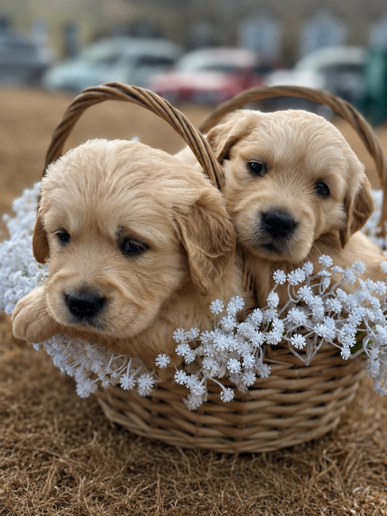 *2 left* Beautiful Golden retriever puppies