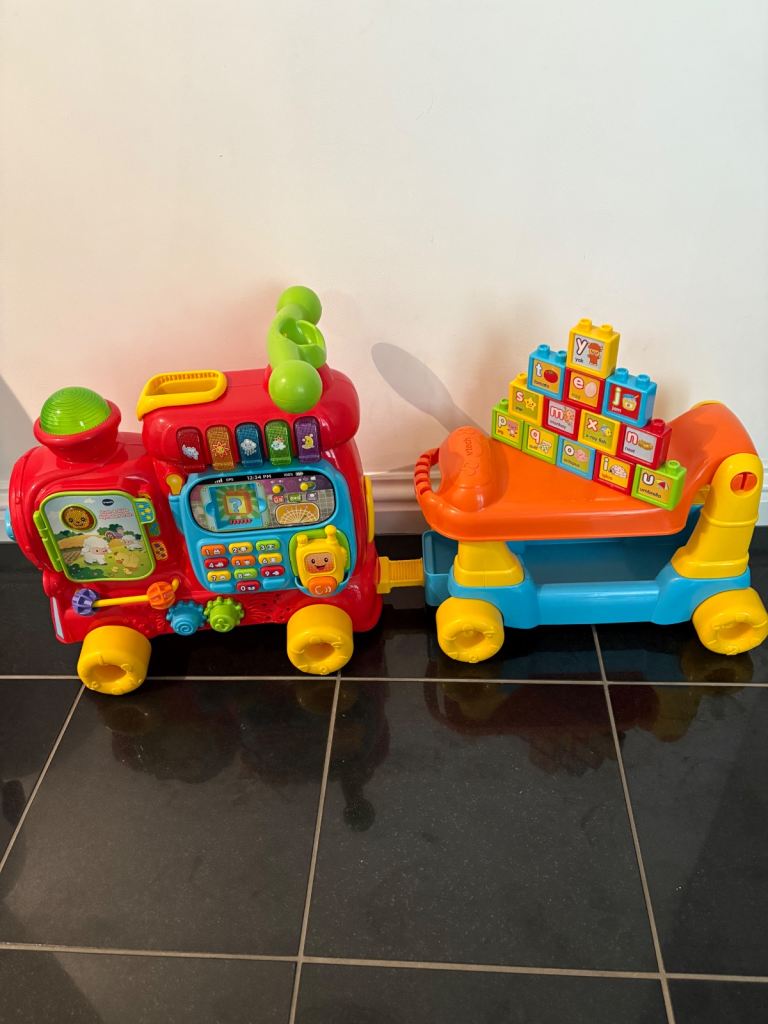 Vtech push and ride alphabet train