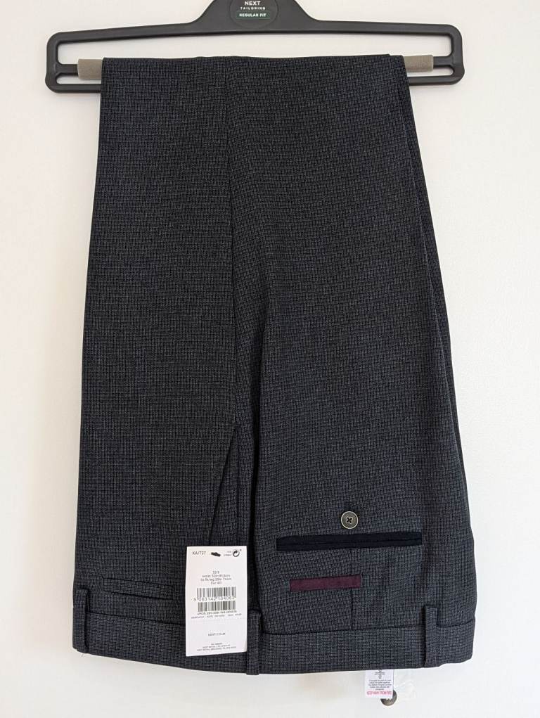 Men's suit from Next. Good as new. Jacket 38S trousers 32R