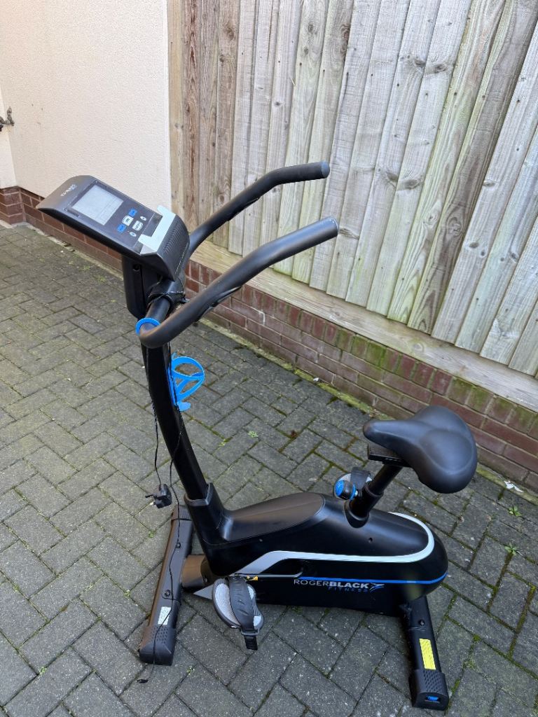Roger Black Gold Exercise Bike - Home Use, Black