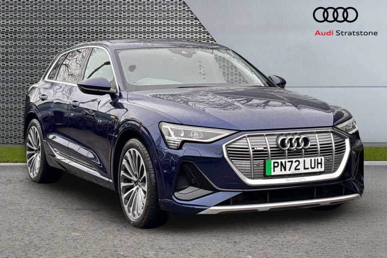 2022 Audi e-tron 300kW 55 Quattro 95kWh S Line 5dr Auto [C+S] SUV Electric Automatic