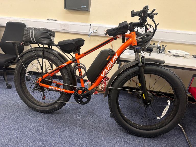 VARUN M26-2 PLUS 26” Electric Fat Tyre Mountain Bike – Excellent Condition