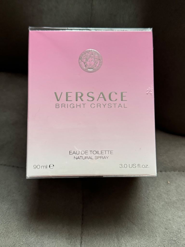 VERSACE Bright Crystal Eau de Toilette 90ml – NEW & Sealed