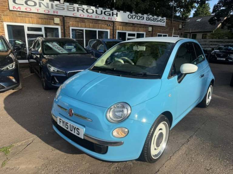 2015 Fiat 500 1.2 VINTAGE 57 3DR Manual Hatchback Petrol Manual