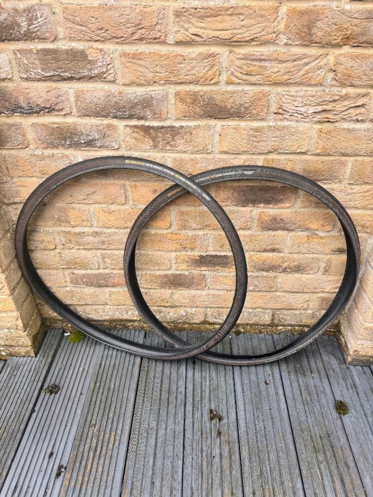 Continental 4 Seasons road bike tyres 700c 25mm single speed fixed gear fixie