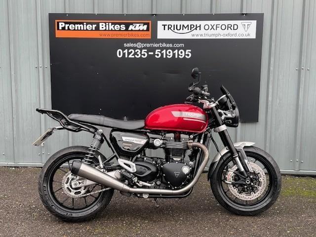 Stunning Low Mileage 2023/23 Triumph Speed Twin 1200 Motorcycle 