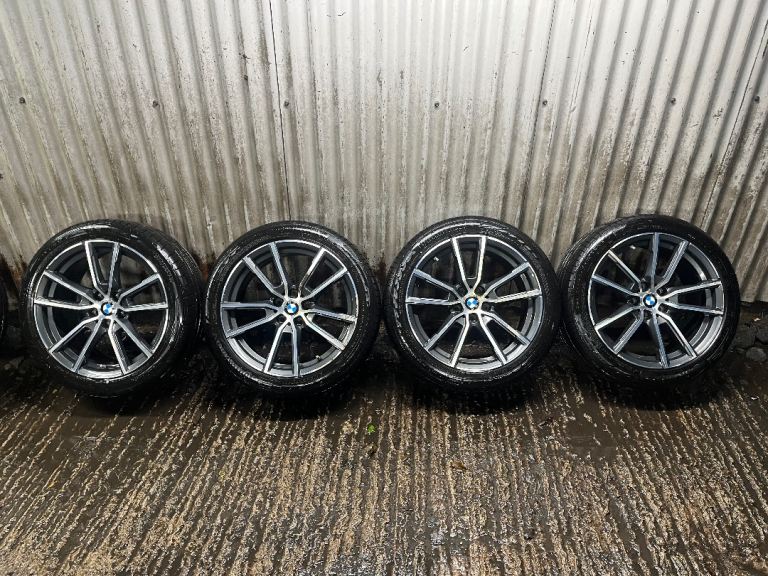 Genuine 18” BMW 3 series Sport alloy wheels - 5x112