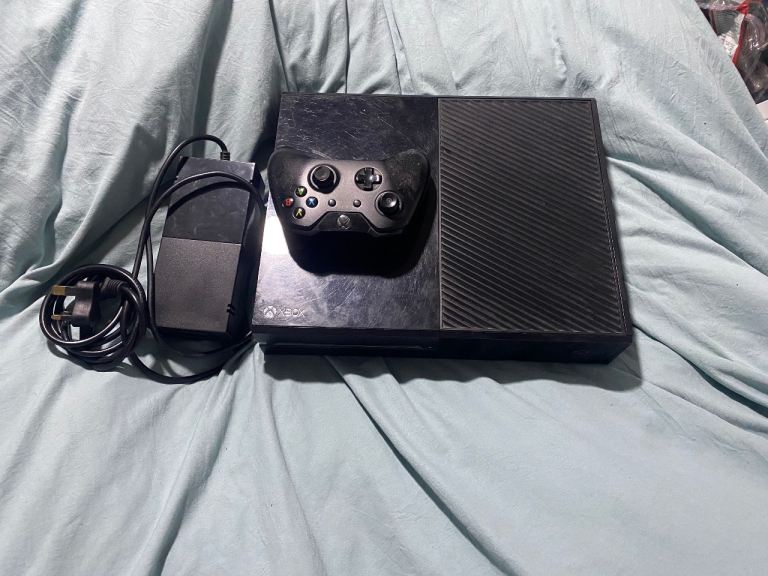 Microsoft Xbox One Console with Controller and Power Supply