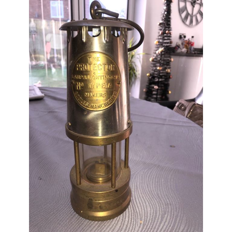 Vintage Miners lamp