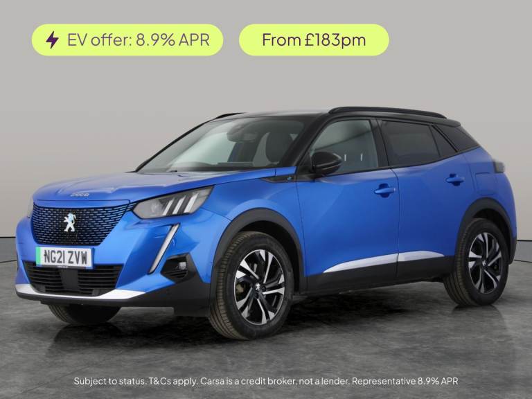 2021 Peugeot E-2008 50kWh GT SUV 5dr Electric Auto (136 ps) - BLIND SPOT ASSIST - LANE DEPARTUR S...