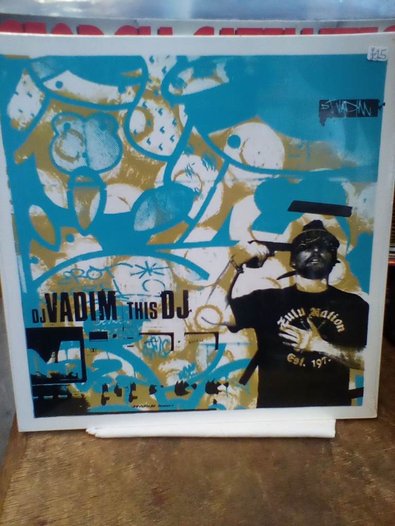 DJ VADIM , THIS DJ , LIMITED EDITION SIGNED SEALED COPY.12 inch vinyl