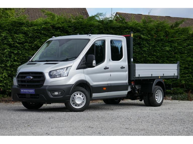  Ford Transit 350 Trend L3 Crew Cab Tipper 165ps Euro 6 Tipper Diesel Manual