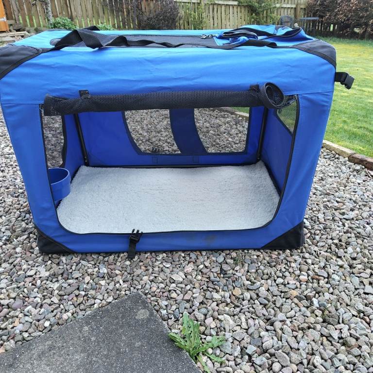 Dog crate fabric collapsible XL size