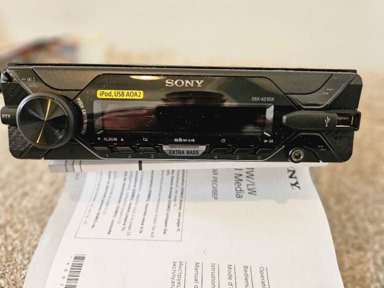 Sony DSX-A210UI car stereo