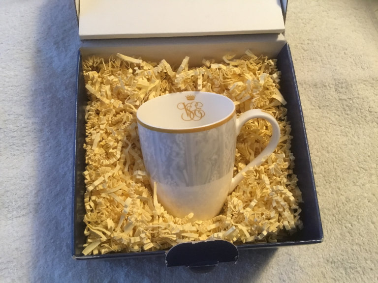 Orient Express Premium Bone Porcelain Mug, made by Villeroy & Boch