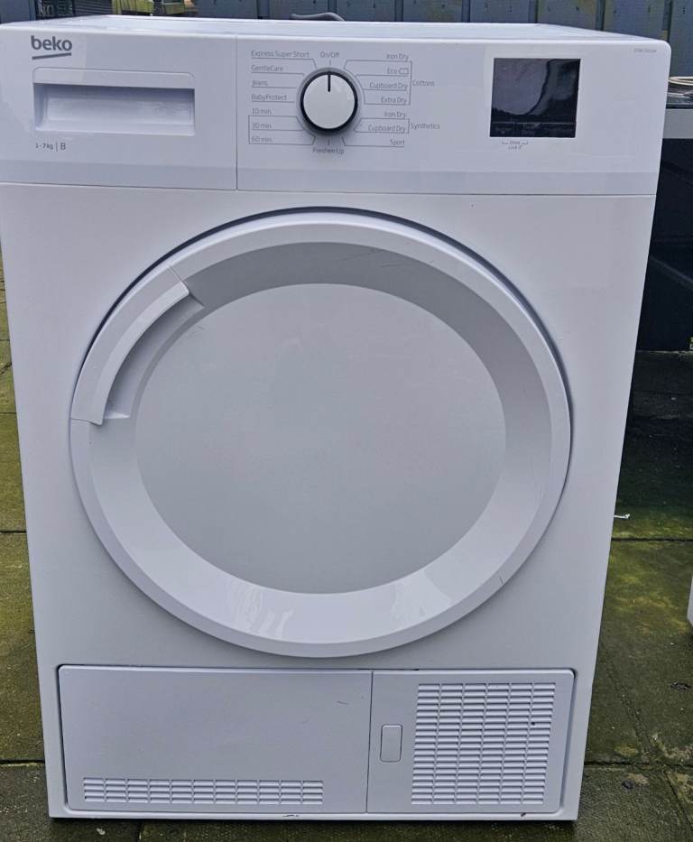 7kg Beko condenser dryer 