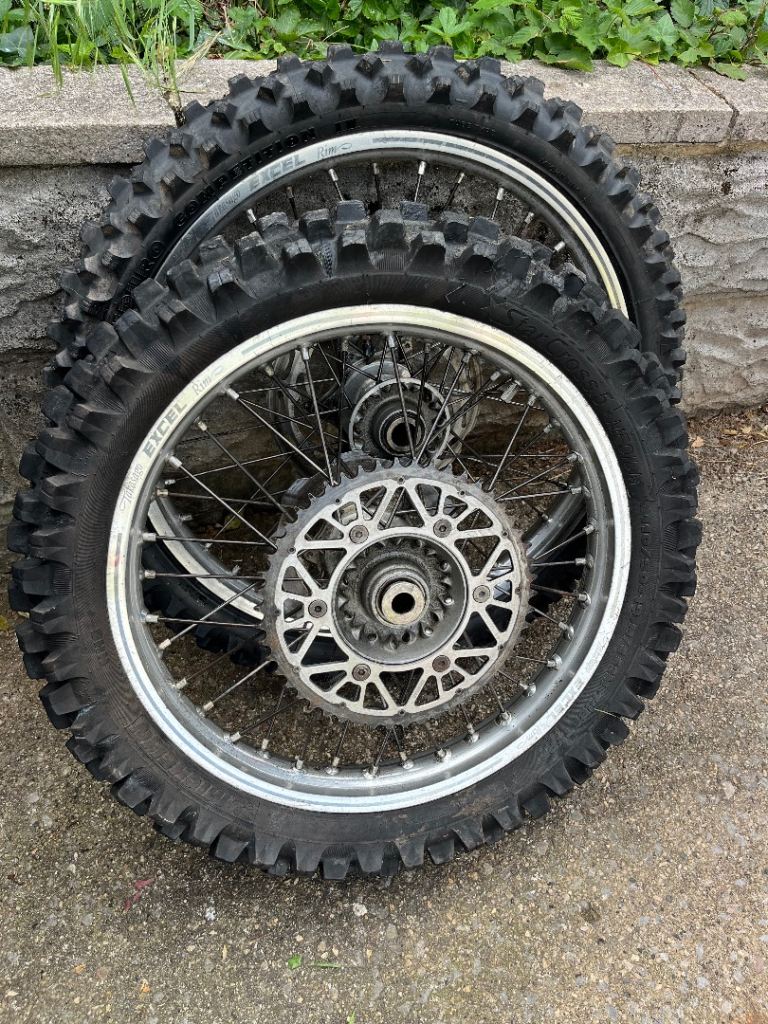 Ktm sxf Excel 21 & 19” wheels 