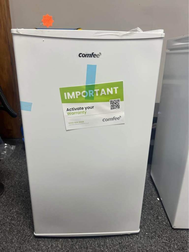 COMFEE' RCU60WH2(E) 60 Litre Freestanding Under Counter, 48cm Upright Freezer