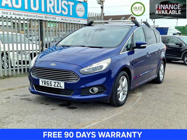 2015 Ford S-Max 2.0 TDCi 180 Titanium 5dr Powershift MPV Diesel Automatic
