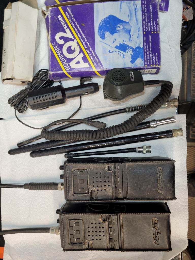 Lorad Handheld VHF radios