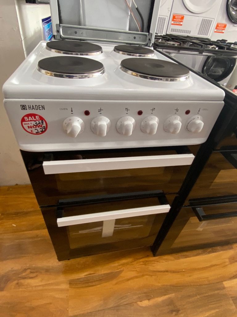 Haden Electric Cooker with Oven – White, As Good As New
