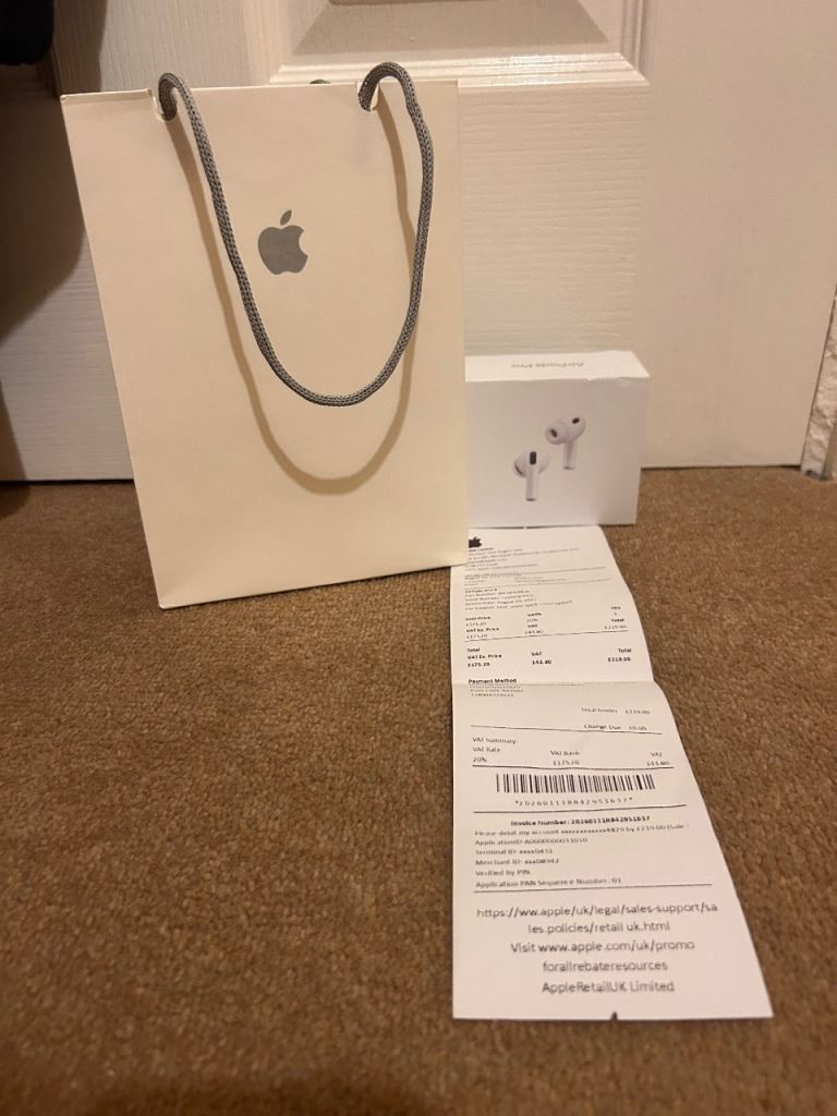 Apple AirPods Pro 3rd Gen – Brand New, Sealed