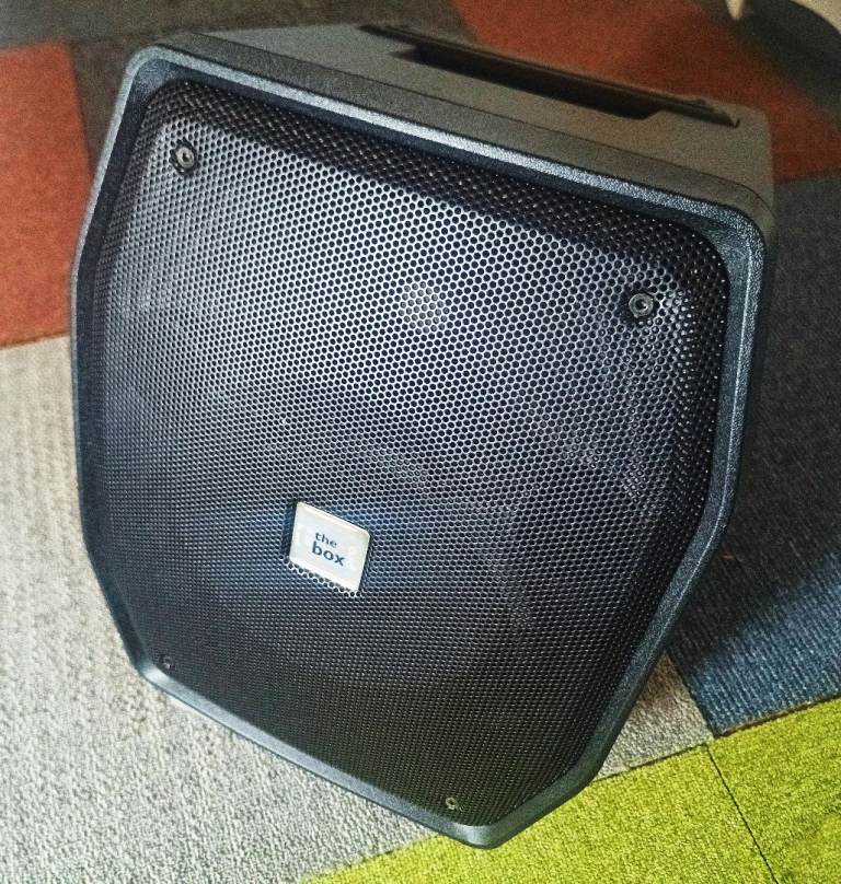 Fantastic The Box MBA1 200w Battery Speaker With EXTRA BRAND NEW BATTERY