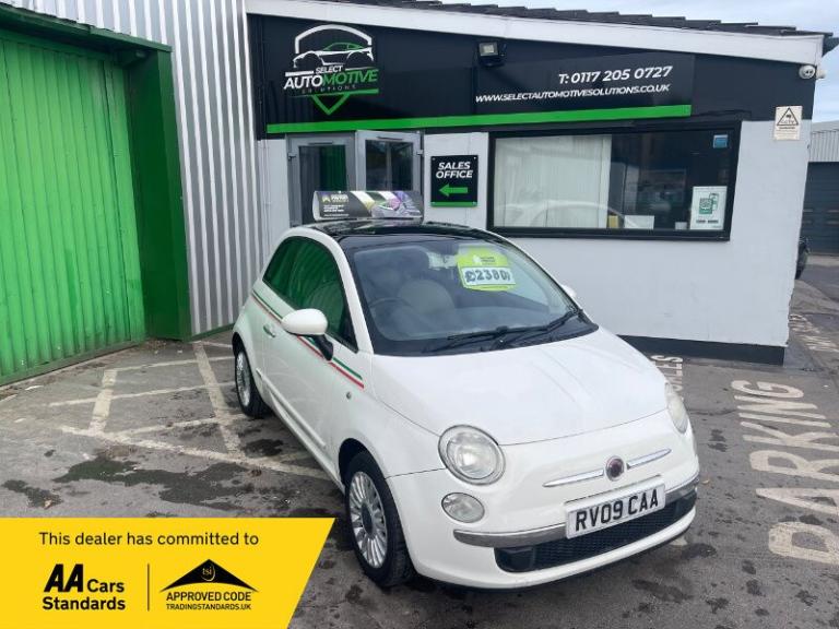 2009 Fiat 500 1.2 Lounge Hatchback 3dr Petrol Manual Euro 4 (69 bhp) Petrol