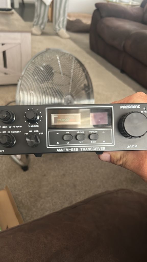President Jack AM/FM-SSB Transceiver with Microphone