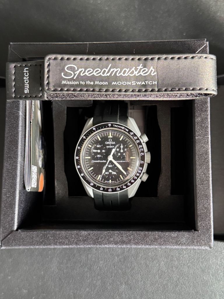 Swatch Omega Speedmaster Mission to the Moon Moonswatch - New