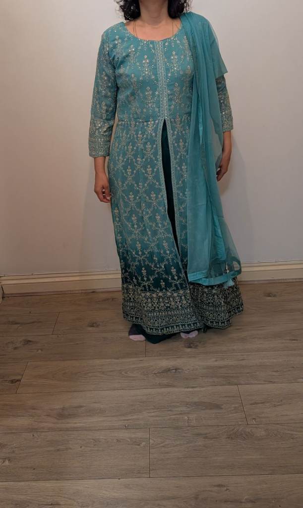 Beautiful Green Traditional Indian Dress - As Good As New